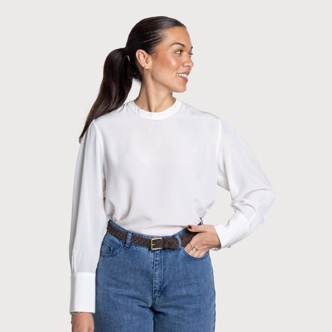 Longsleeve Silk Top