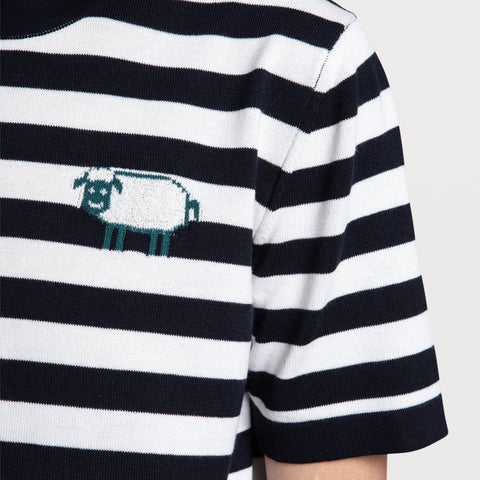 Short Sleeve Sheep Sweater