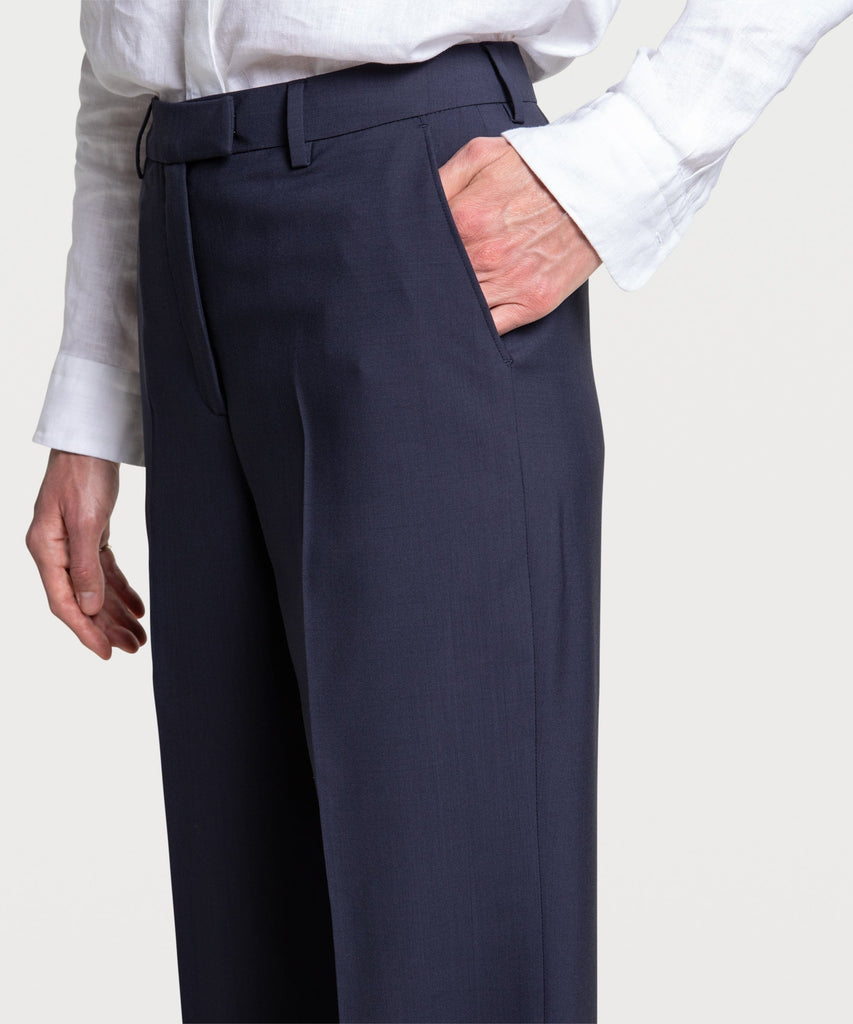 Wide Leg Business Trousers