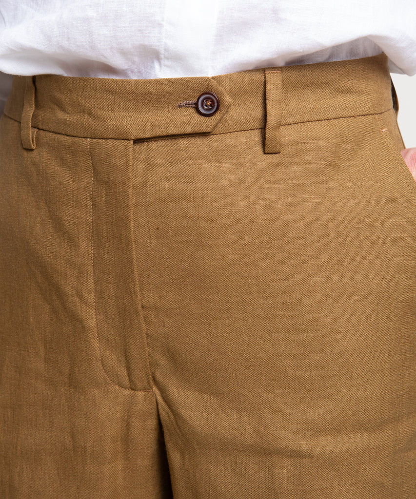 Light Wide Leg  Linen Trousers