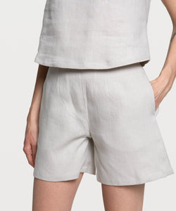 Relaxed Linen Weekend Shorts