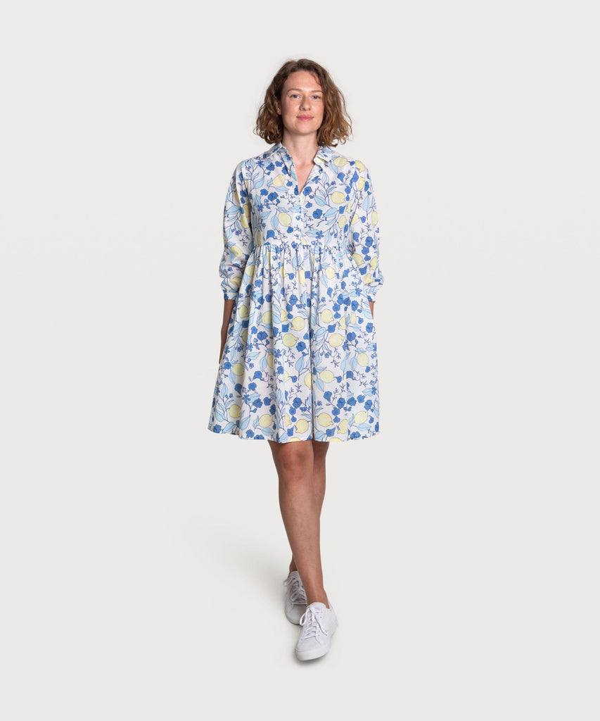 Printed Relaxed Short Shirt Dress