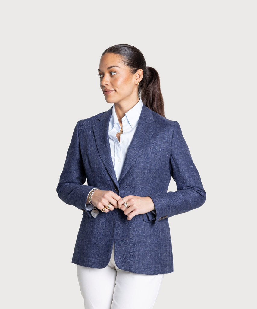 Classic Linen Wool Blazer