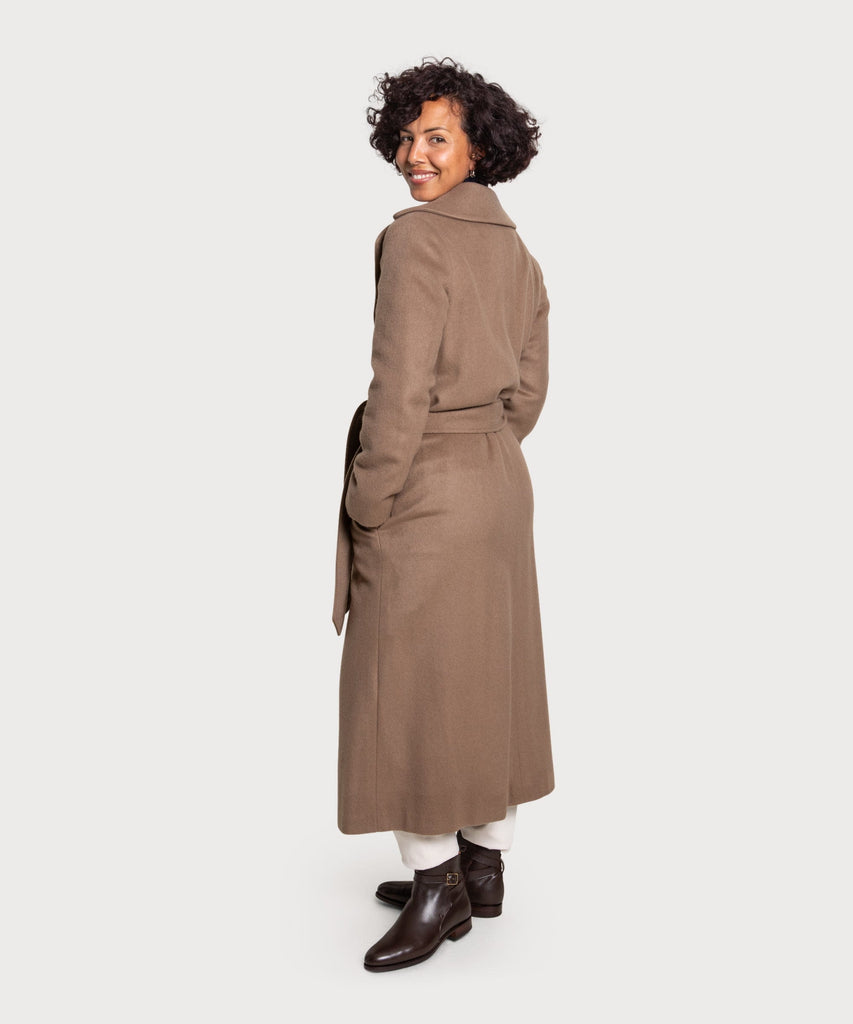 Cashmere Wrap Coat