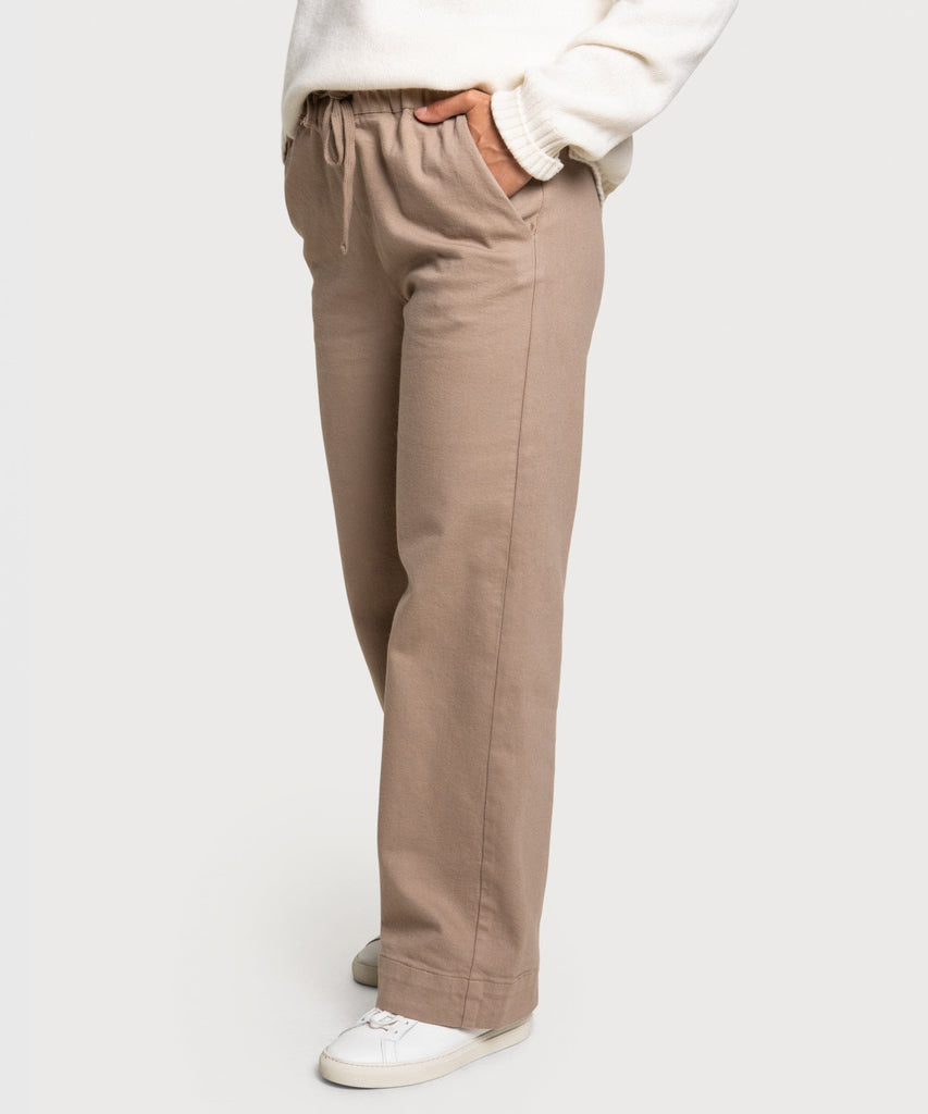 Wide Leg Leisure Trousers