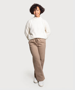 Wide Leg Leisure Trousers