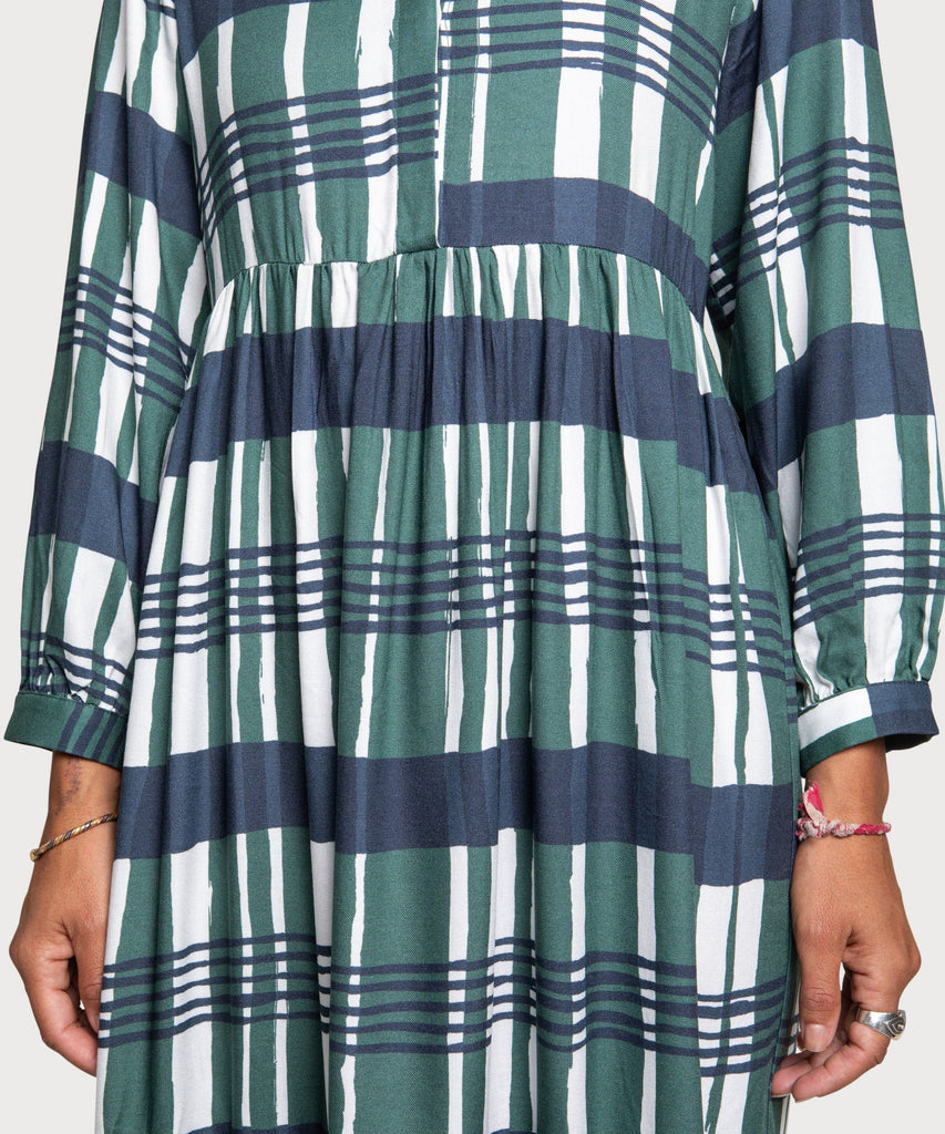 Relaxed Long Shirt Dress