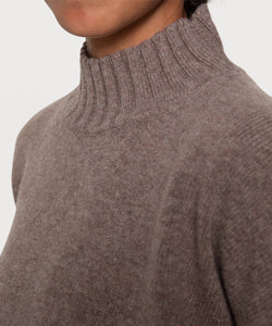 Relaxed Mockneck Sweater