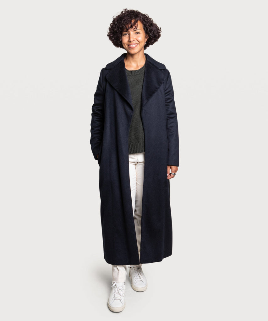 Cashmere Wrap Coat