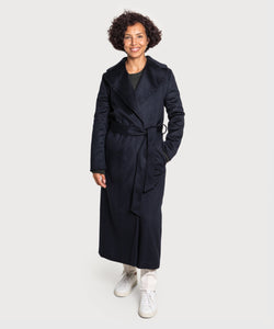 Cashmere Wrap Coat