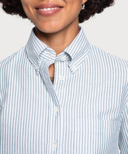 Relaxed Oxford Stripe Shirt