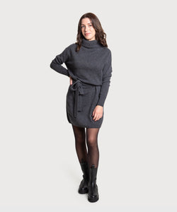 Knitted Rollneck Dress