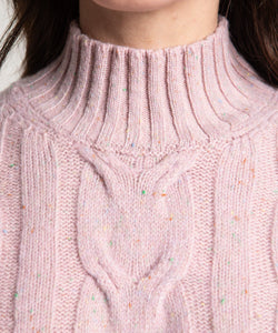 Relaxed Cable Knit Sweater