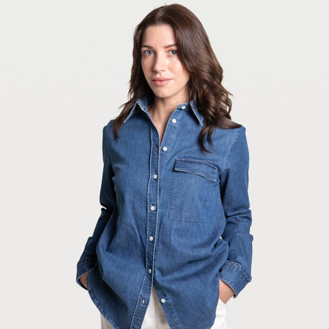 Jeans Shirt with Pocket