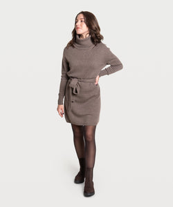 Knitted Rollneck Dress