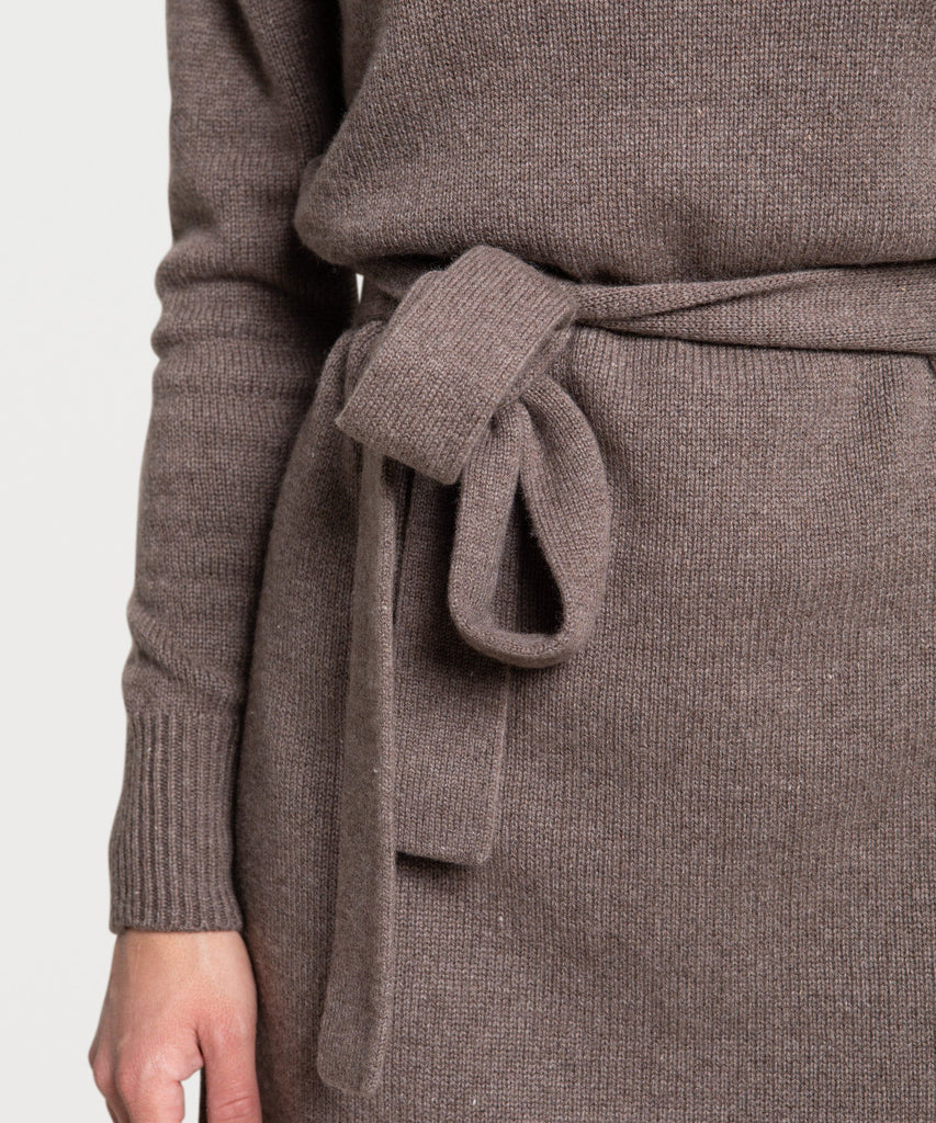 Knitted Rollneck Dress