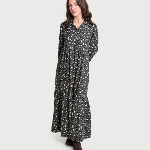 Relaxed Long Shirt Dress